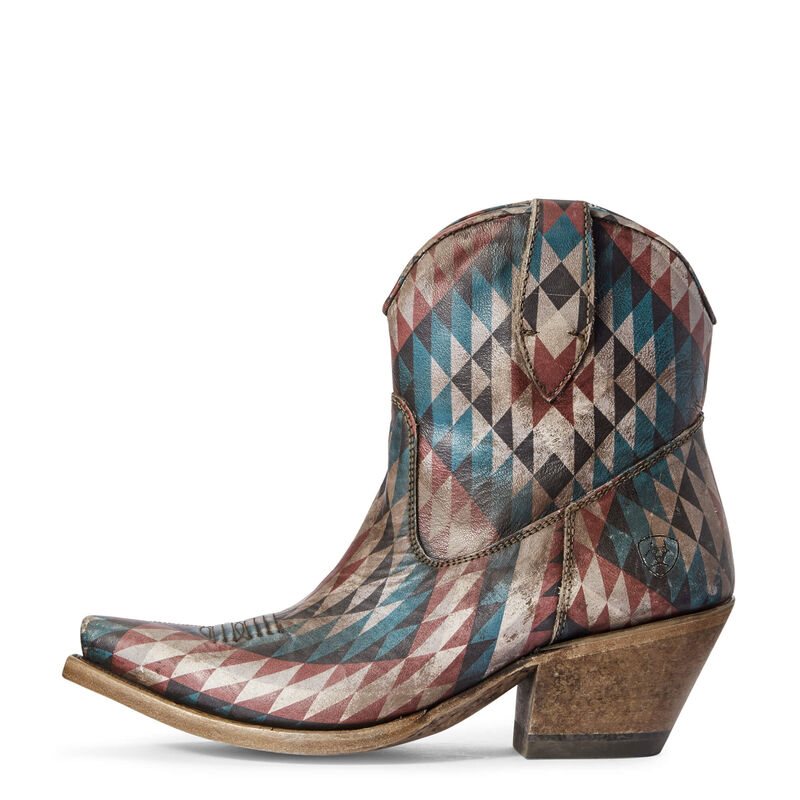 Ariat Western: Circuit Cruz Botas Western Mujer - Multicolor (NQJGK7412)